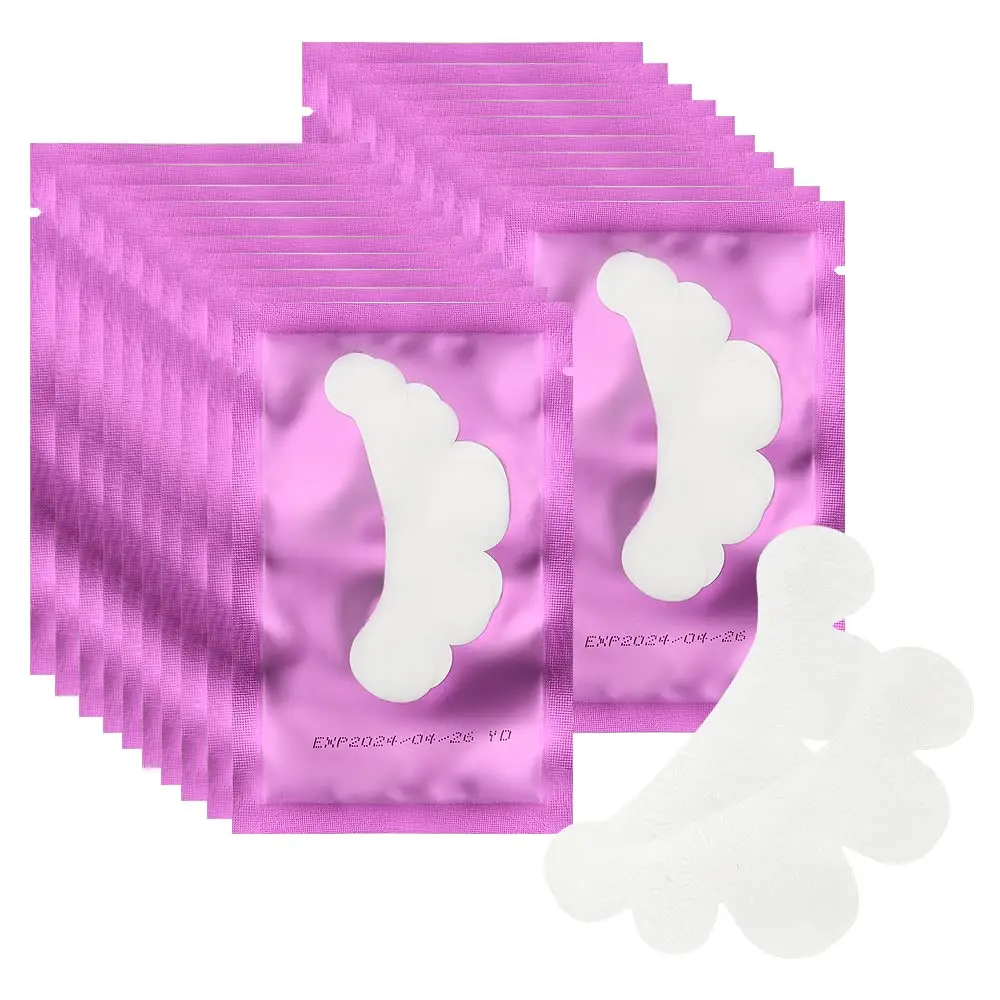 50 пар/упак. с формой облачка глаз в соответствии с гелевыми вкладками, оптовая продажа ресниц для наращивания патчи, наращивание ресниц безворсовой Под гидрогель маска для глаз Bea