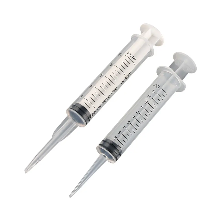 1ml 3ml 5ml 10ml 12ml Glue Syringes with Curved Tip or Straight Tip