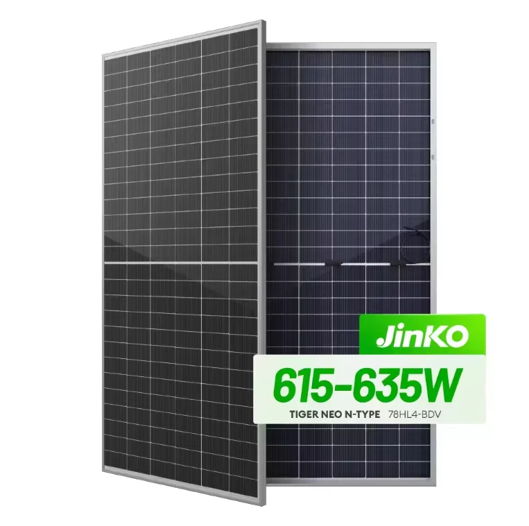 Jinko Tiger Neo N Type 78HL4-(V) 615-635 Watt Solar Paneli 630W 625W 620W 615W Panneau Solaire Price