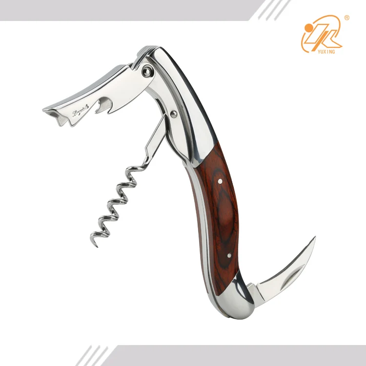 Hot sale Professional manufacturer customized waiters opener wine corkscrew wine bottle corkscrew kitchen accessories