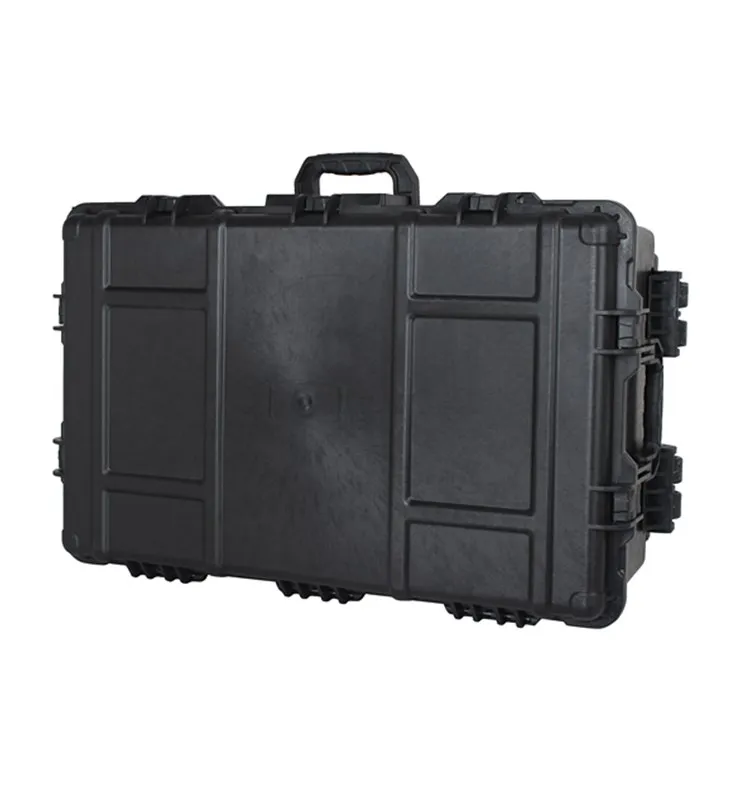 Heavy Duty Cases with Wheels and Telescopic Handle Plastic Case with Foam