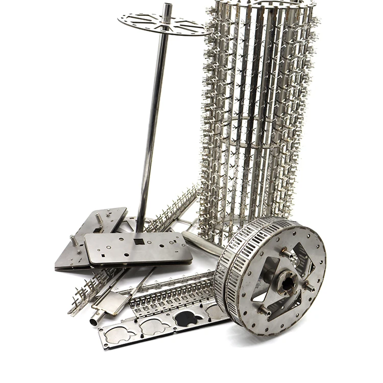 Customized PVD vacuum coating fixtures PVD optical coating masking fixtures CNC processed stainless steel fixtures