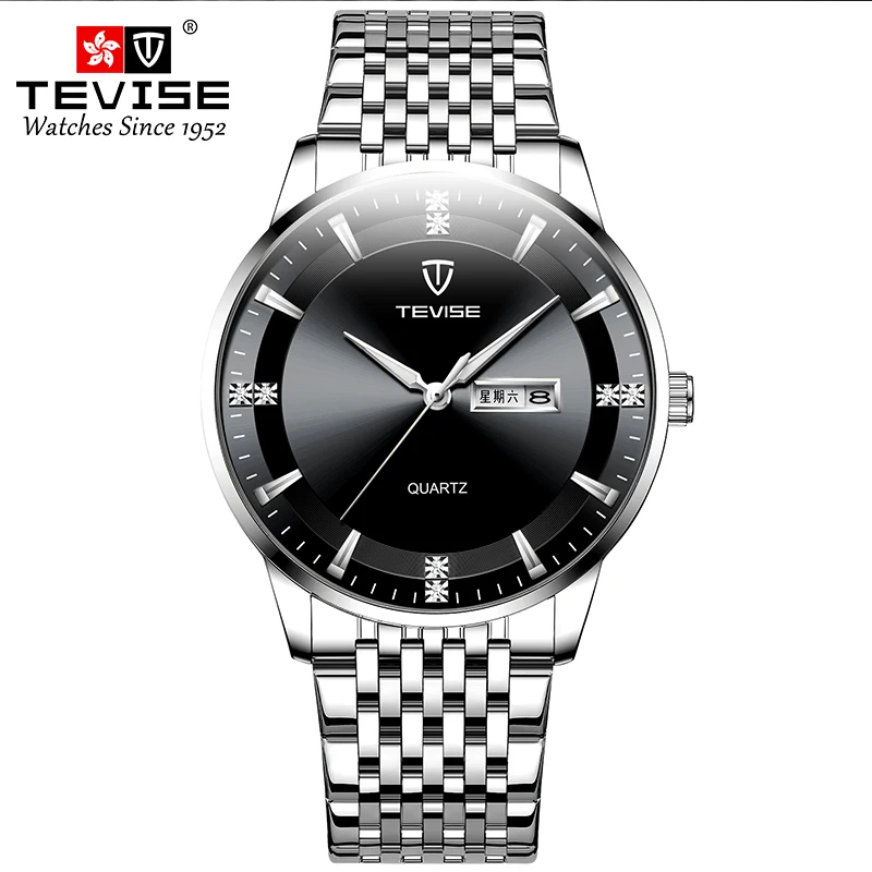 Wrist Watch Supplier  Men Analog Quartz Wristwatch Elegance Watches Stainless Steel Relojes Hombre China 2018 Case OEM