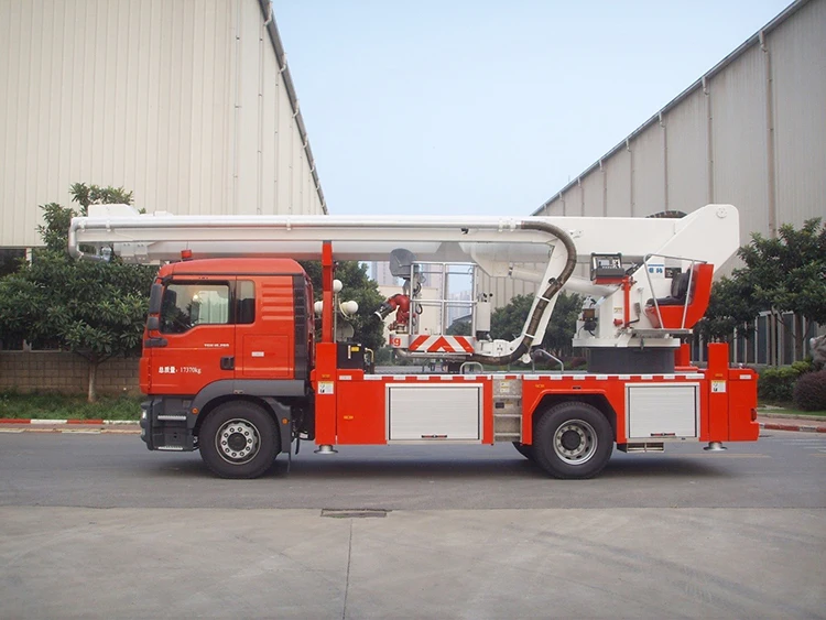 XCMG Brand 32 M New Hydraulic Aerial Ladder Fire Truck Dg32K3 Fire Fighting Truck Price