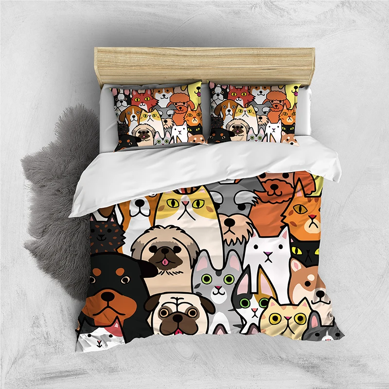 factory manufacturer luxury modern sheets 100% cotton fabric  4 pieces bed sheet set