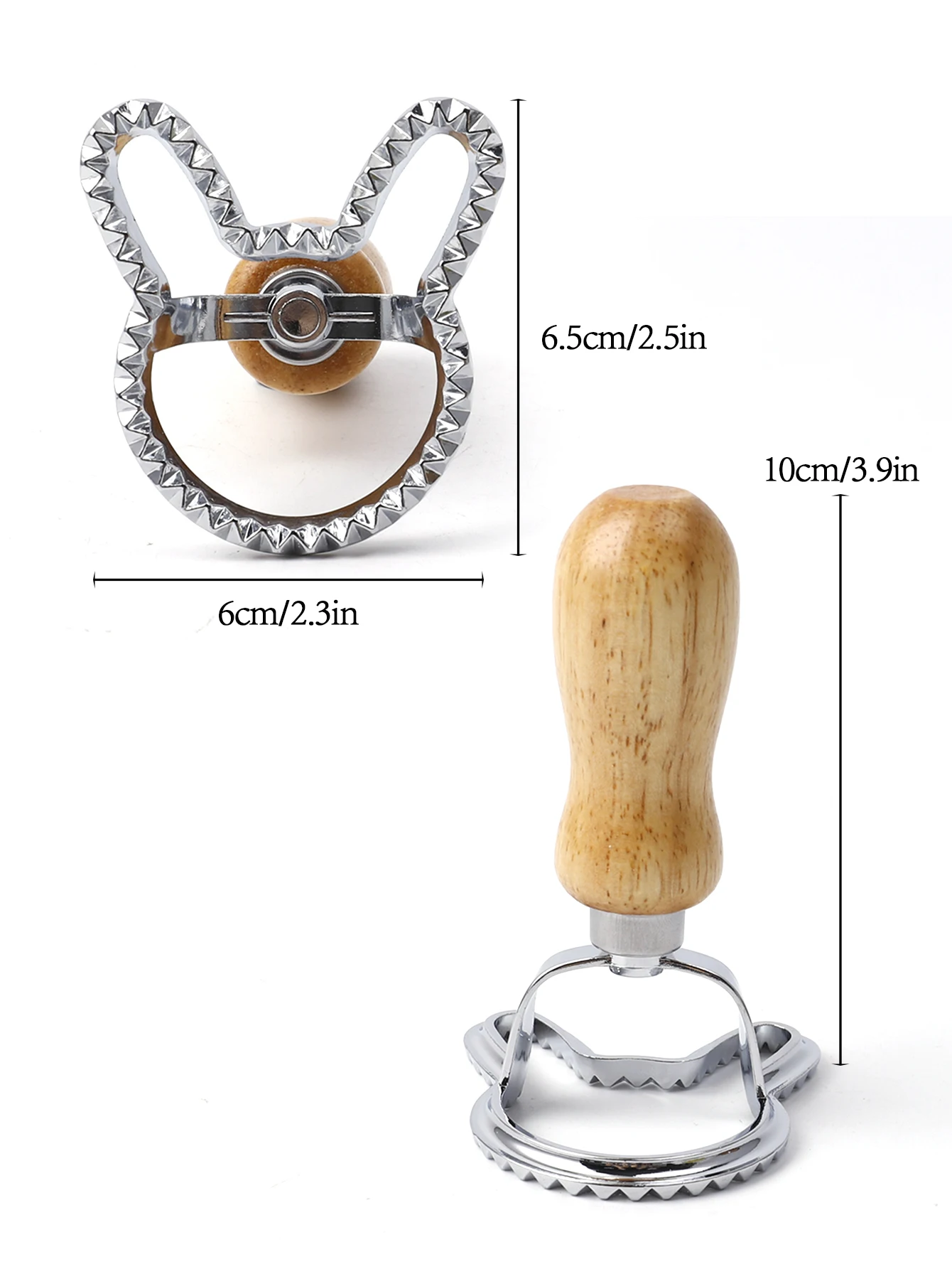 Easter series bunny rabbit shape hot sale ravioli make maker dumpling press