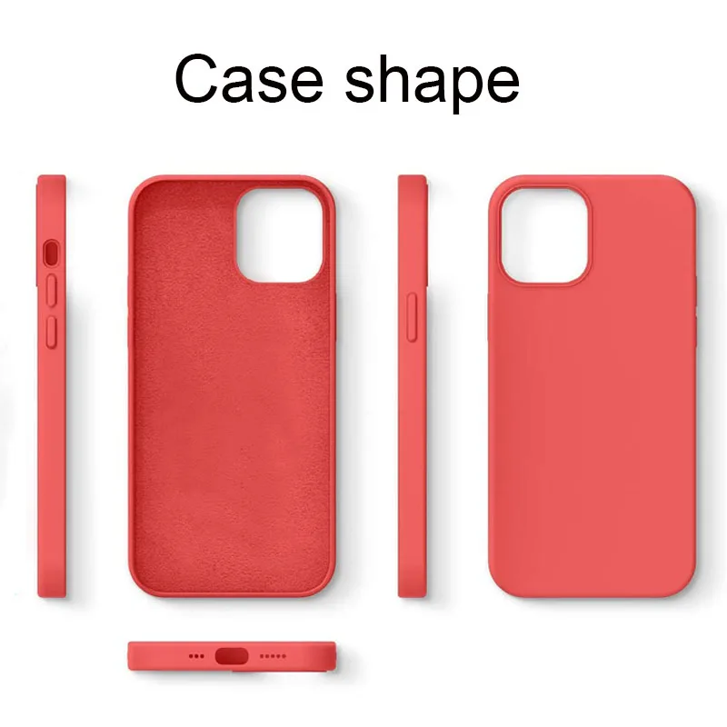 Factory supply liquid silicone phone cover sublimation phone case for iPhone