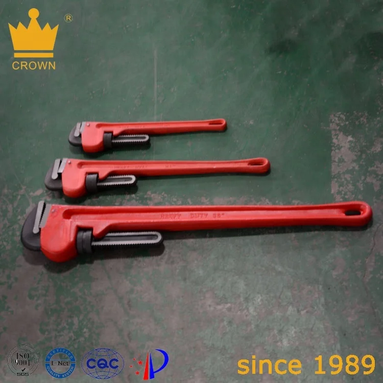 CROWN american pipe plier diamond rod pipe wrench wireline tools