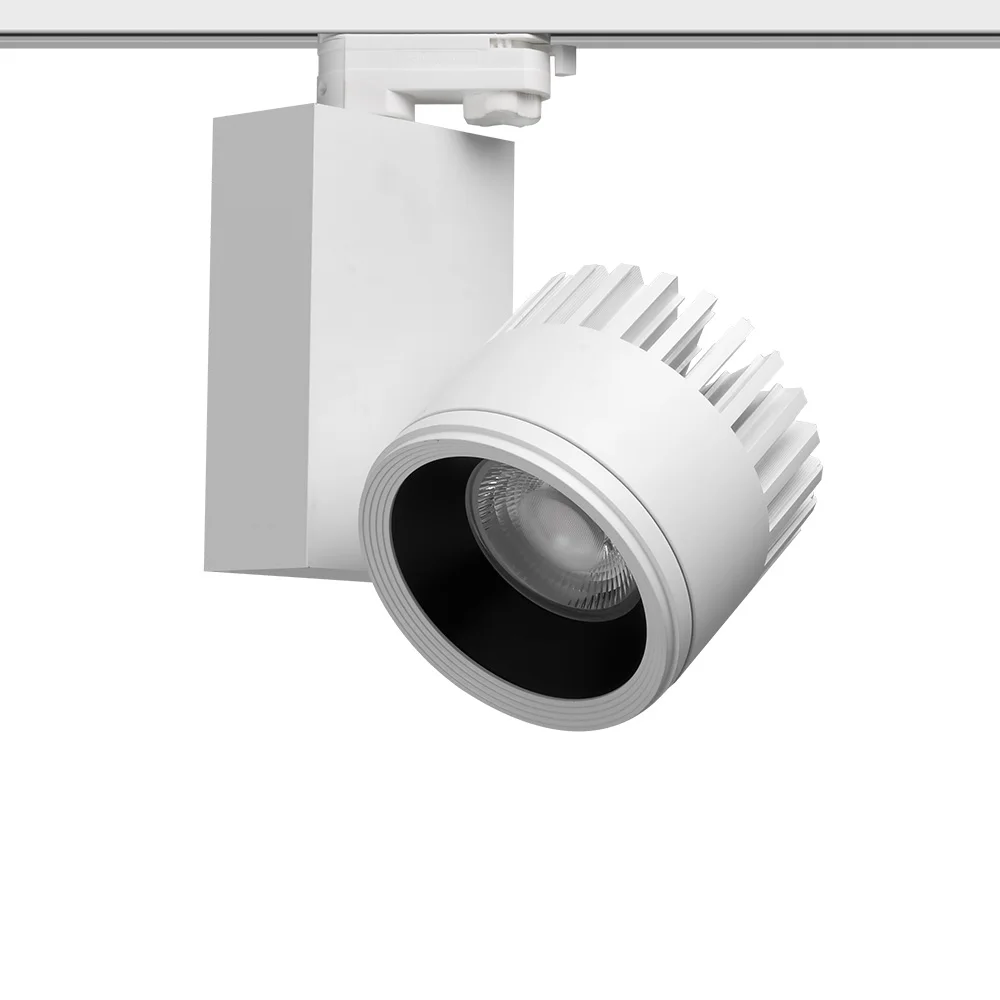 4 way 3-circuit Anti glare 52W CRI97 led track light for