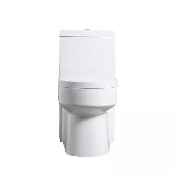 Hot sale modern style cheap bathroom siphonic flush white color one piece closet toilet bowl