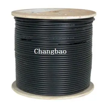 
Changbao CE / ROHS / ISO9001 Certificated Al foil aluminum braiding RG6 RG58 RG59 Camera Cable CCTV Coaxial Cable 