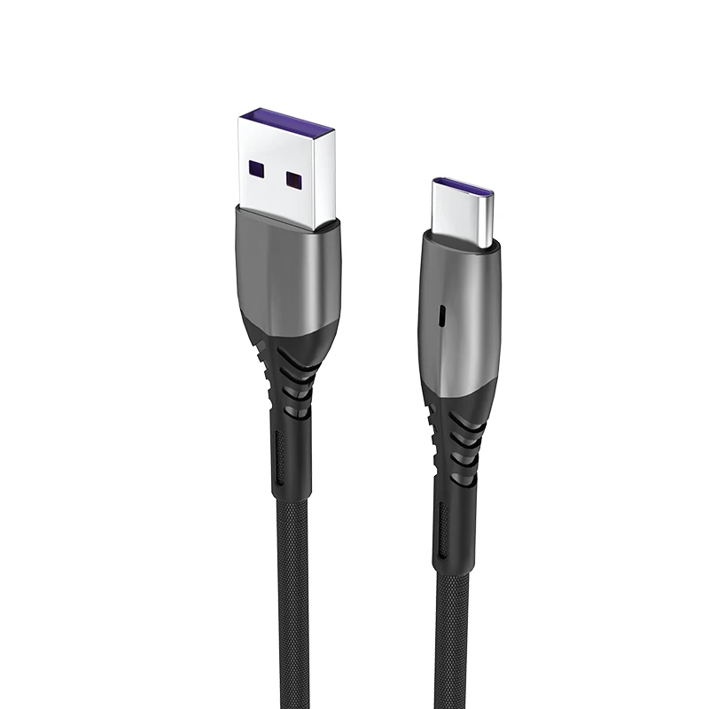 Кабель для зарядки и передачи данных с нейлоновой оплеткой Micro USB