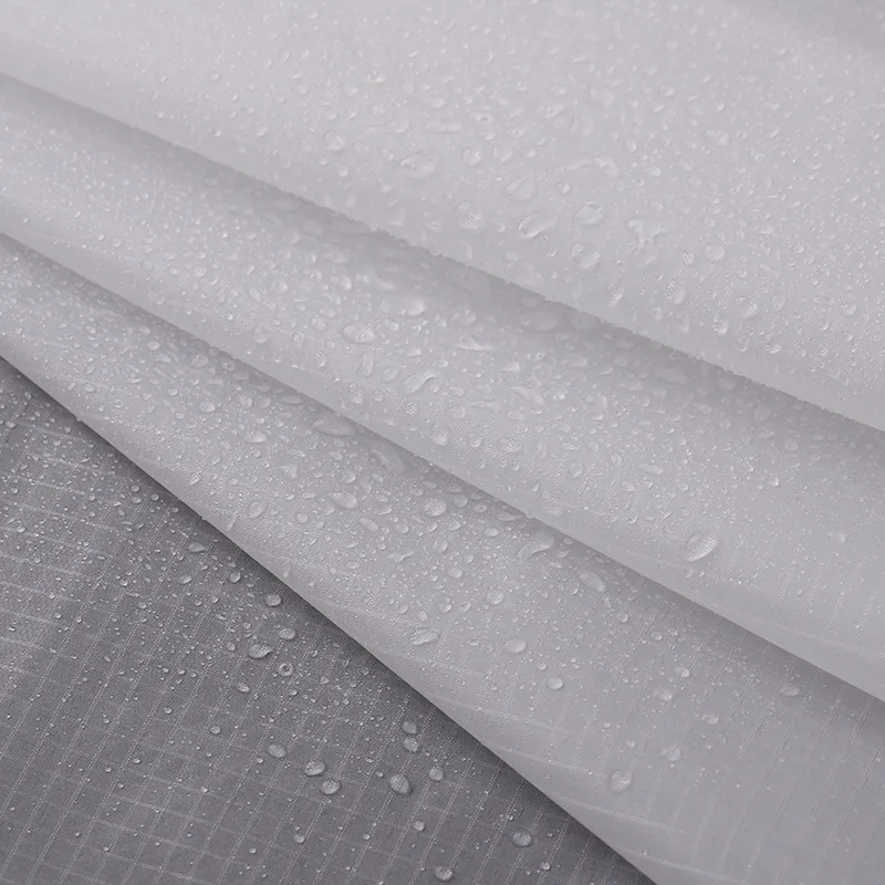 High quality 20D ultralight ripstop nylon fabric waterproof PU coated outdoor parachute tent fabric