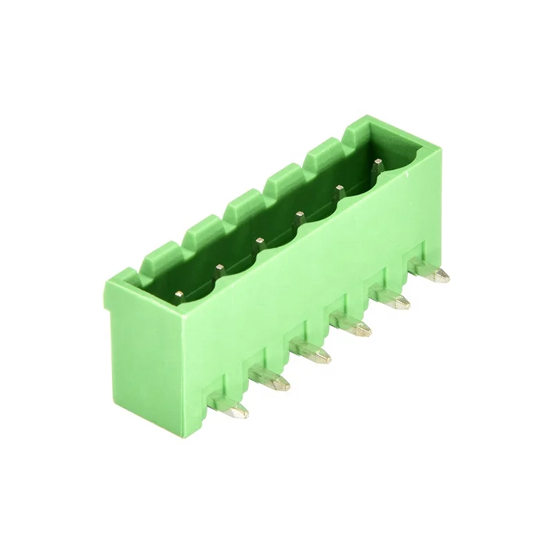 5.08mm Pitch 2P-10P Right Angle  Wire to Board Pluggable Type male PCB Terminal Block Connector