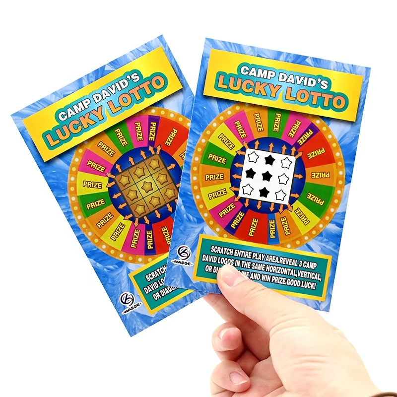 Custom Design Printing Low Price Scratch Win Card Golden Card Ticket Lottery Games Voucher Paper Scratch Off Card