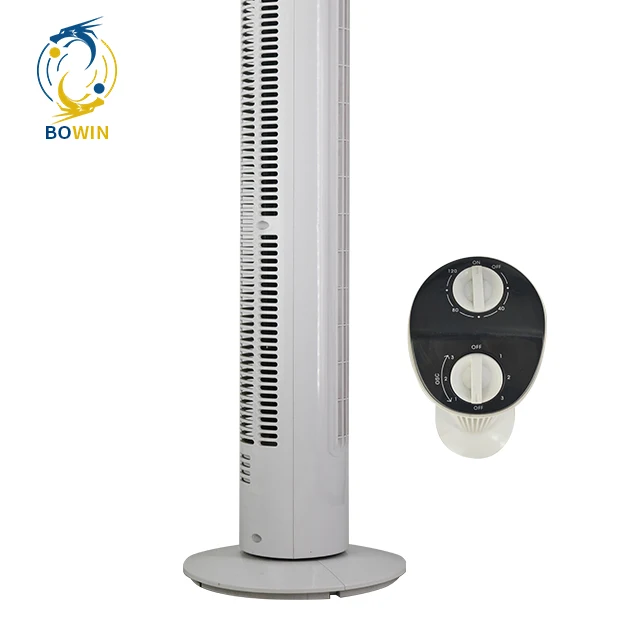 2022 Tower & Pedestal Fans 29 inch TOWER  FAN 90 degree Oscillating AC/DC rechargeable fan