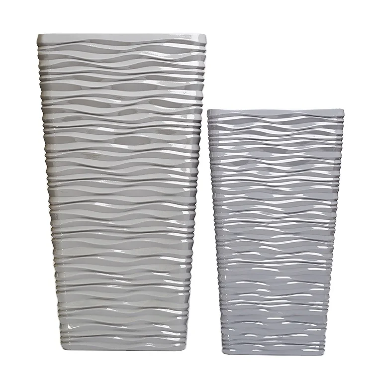 Китайский хорошее качество пластиковый цветочный горшок контейнеры для растений оптом