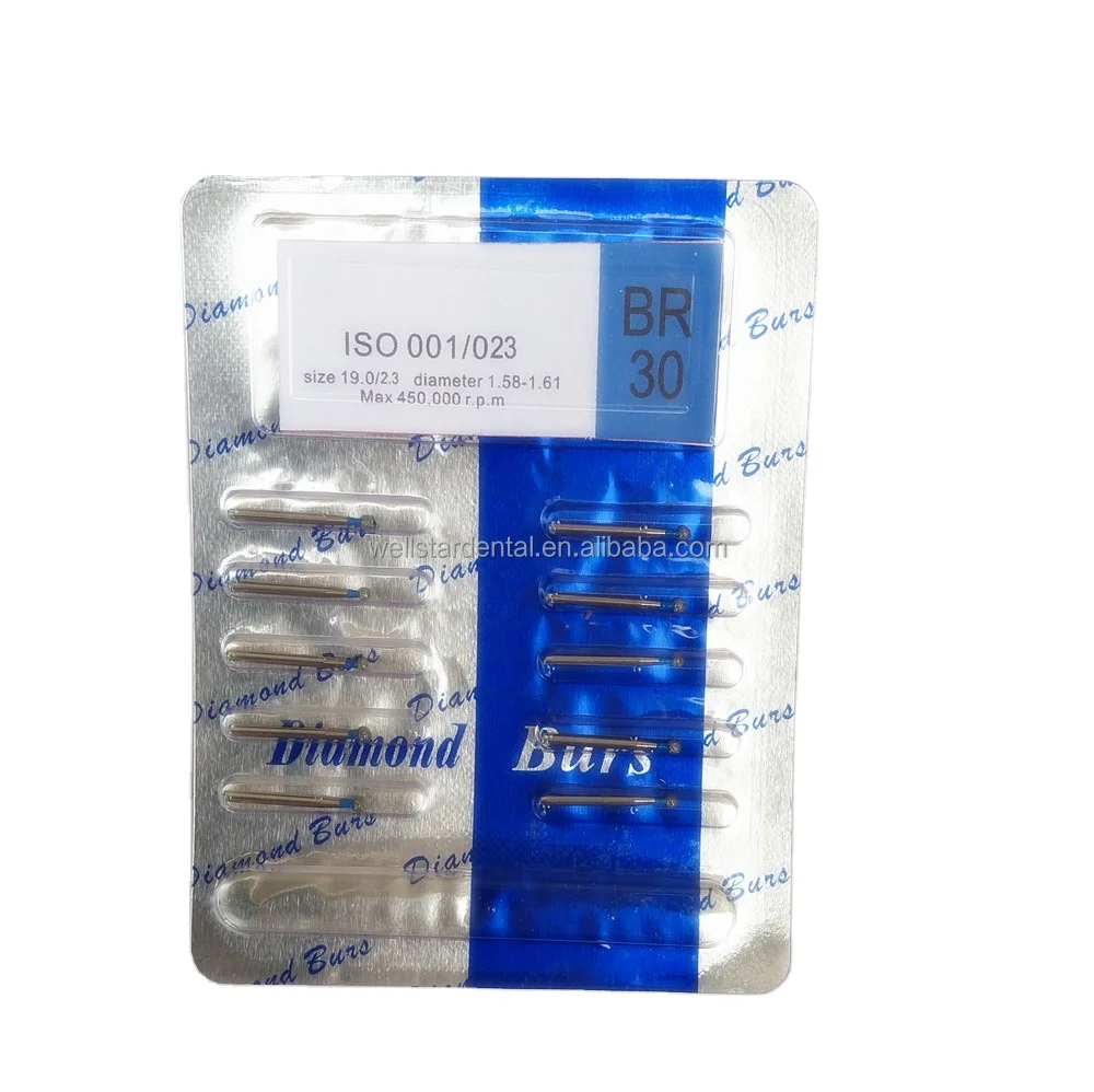 Cheap price for sale of dental high speed dental round diamond dental diamond burs