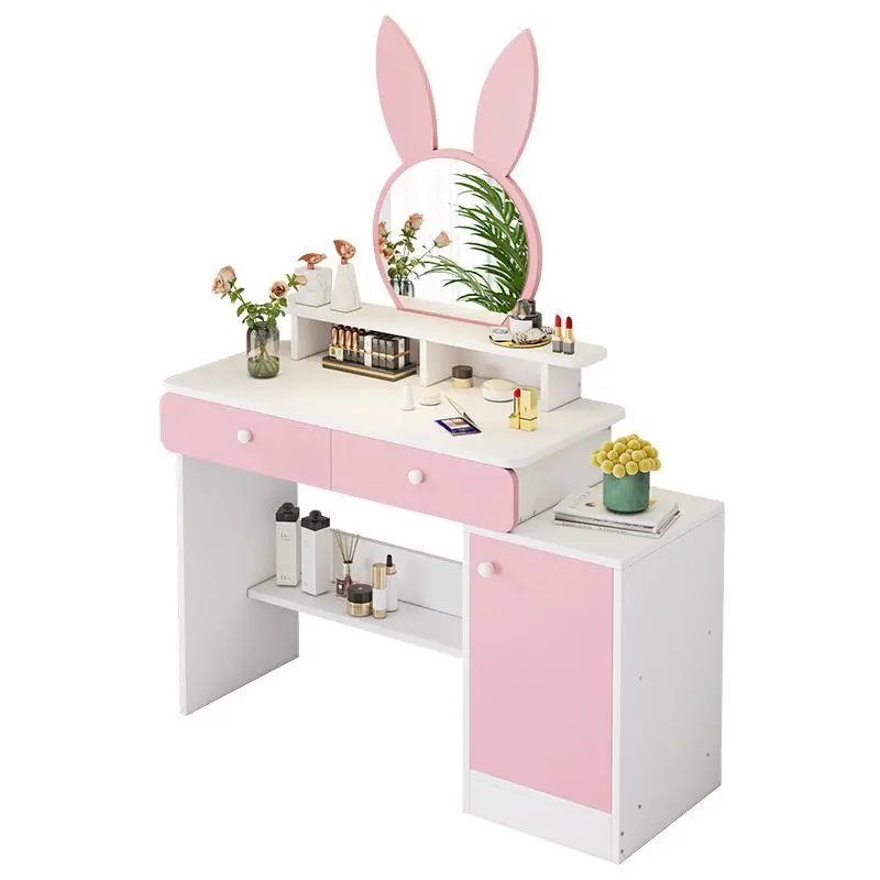 
make up dresser pink wooden lovely girls vanity dresser mirror with lights mirror dresser furniture bedroom 