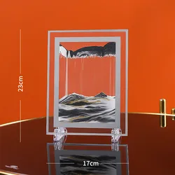 New Arrival Decorative Tabletop Moving Sand Art Dynamic Moving Sand Picture Art