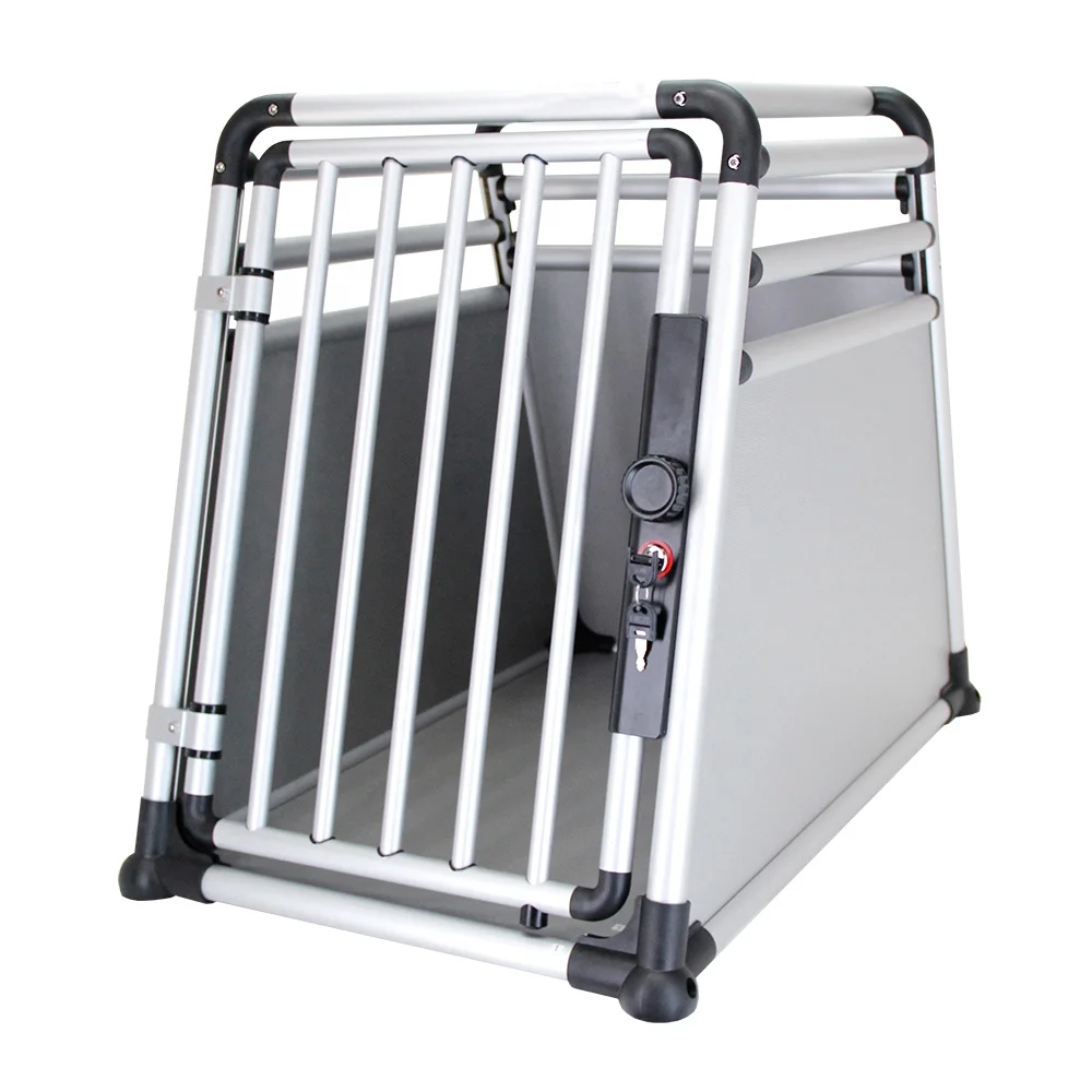 High Quality Aluminum Dog Pet Transport Cage