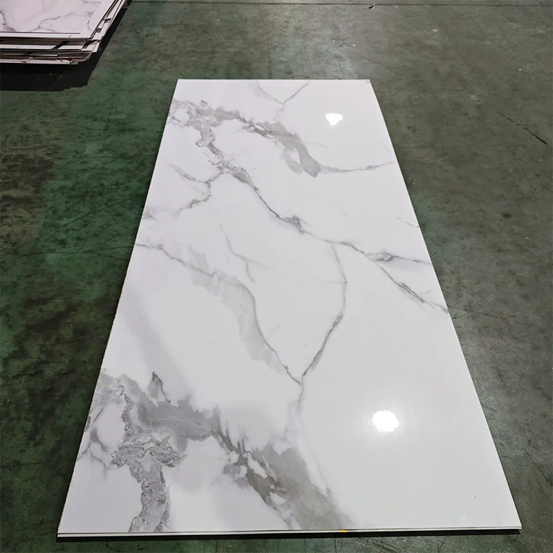 Factory good quality hot sale waterproof gold wall panel pvc wall panel uv marble sheet pvc marble sheet