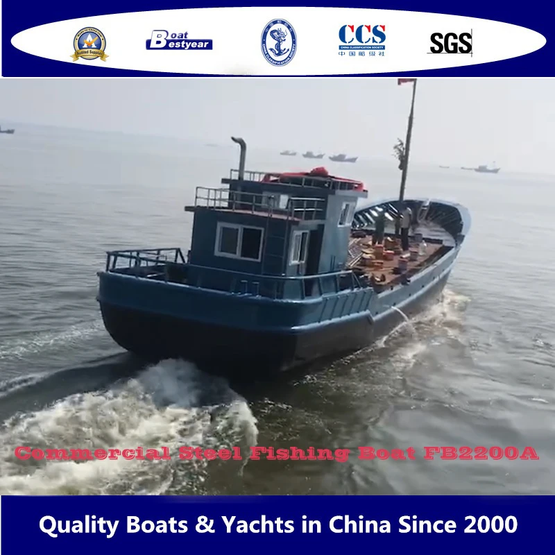 Bestyear 22m Steel Commercial Fishing Boat