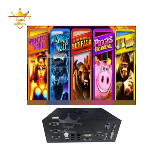 43-дюймовый вертикальный/изогнутый игровой автомат 5 в 1 игры Banilla PC Board Fusion4 Fusion
