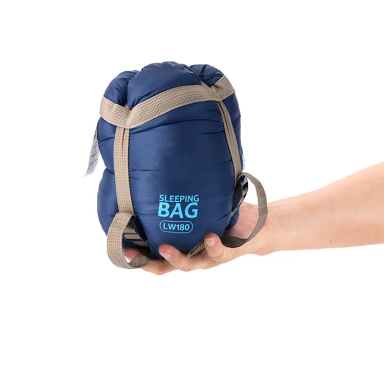 Light weight Easy to carry waterproof pongee bushed microfiber sleeping bag