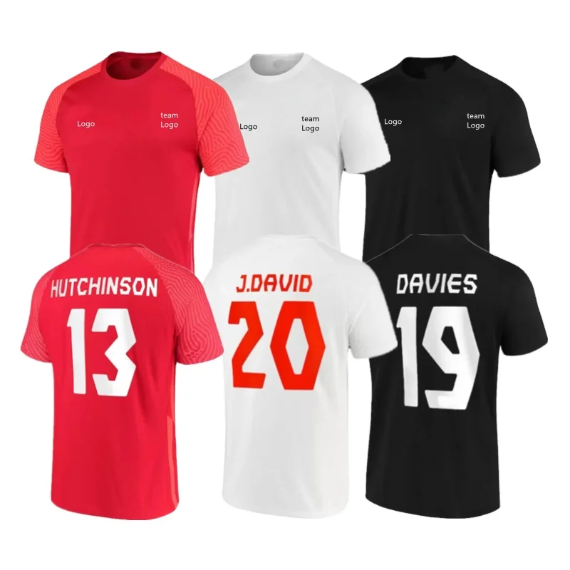 21/22 Thai quality Canada soccer jersey men women home away third HUTCHINSON DAVIES DAVID cheap football shirt