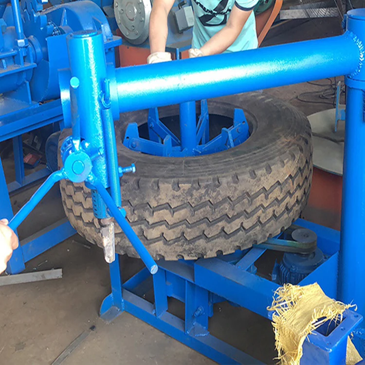Industrial Automatic Waste Tyre Recycling Shredder