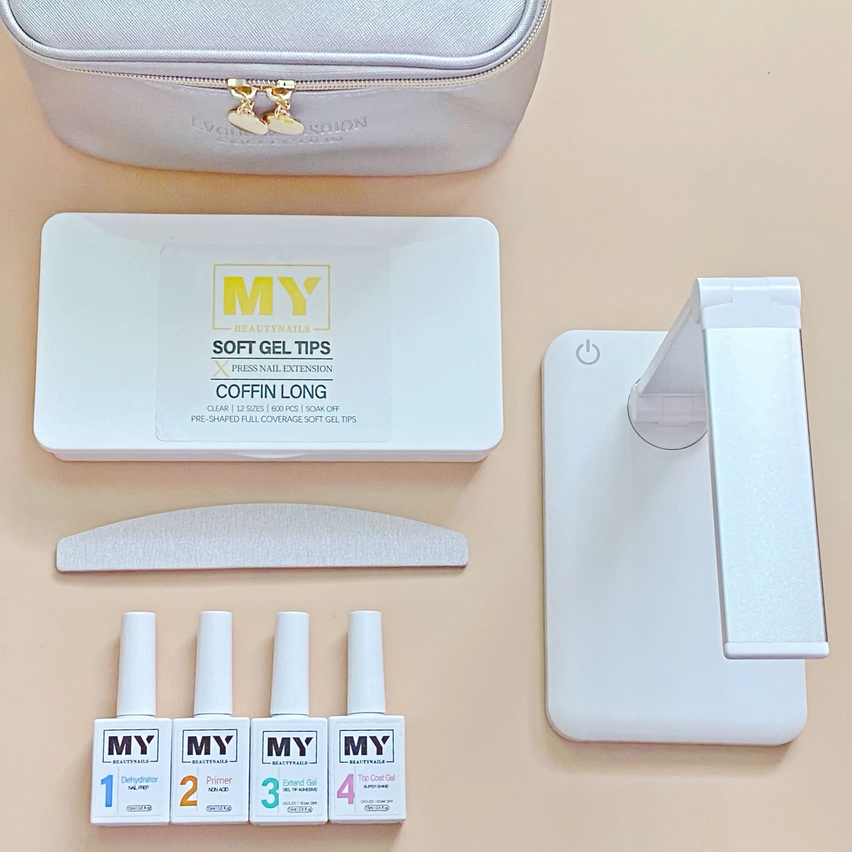Подарочная коробка MyBeautyNails Мягкий Гель-лак для наращивания ногтей
