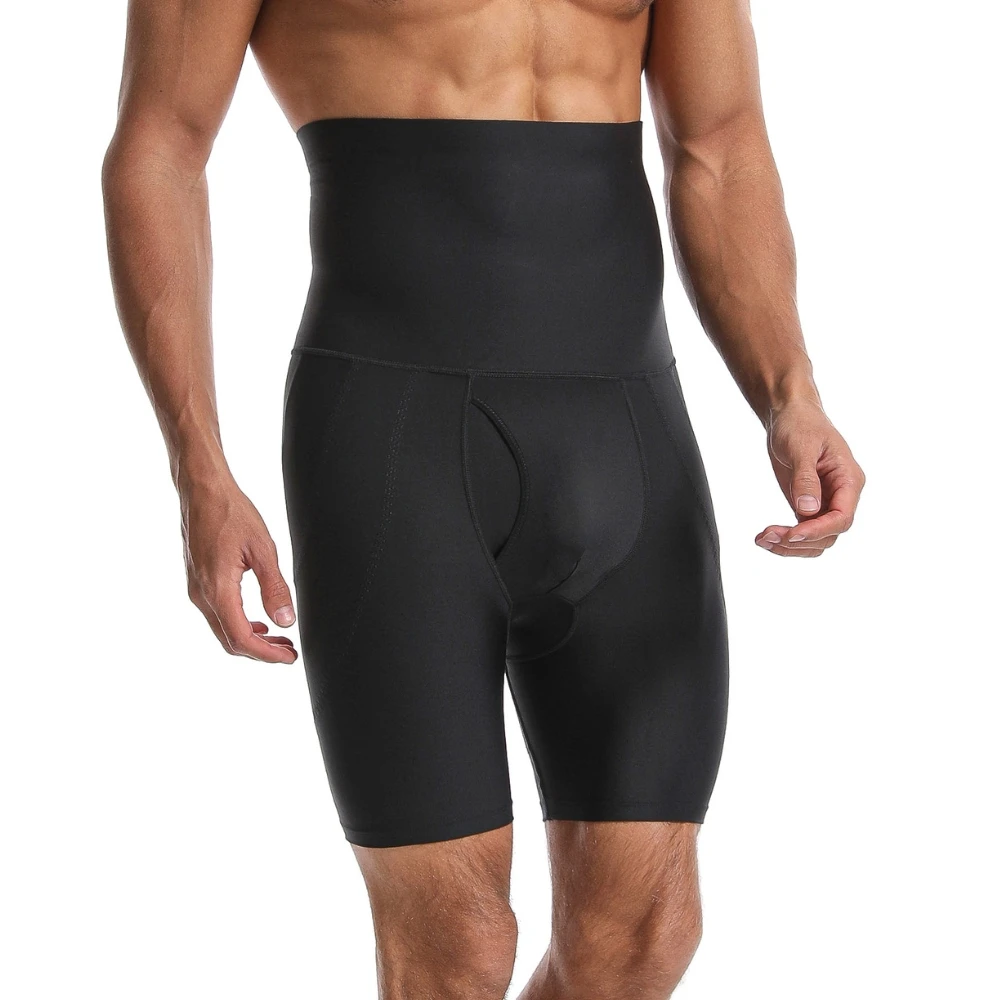 Customize High Waist Body Shaper Underwear Compression Tummy Control Boxer for Men
