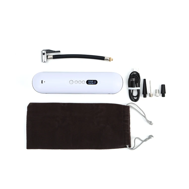 
Portable Mini Mini Air Tire Inflator Tire Inflator - Car Tire Pump With Digital Pressure Gauge 