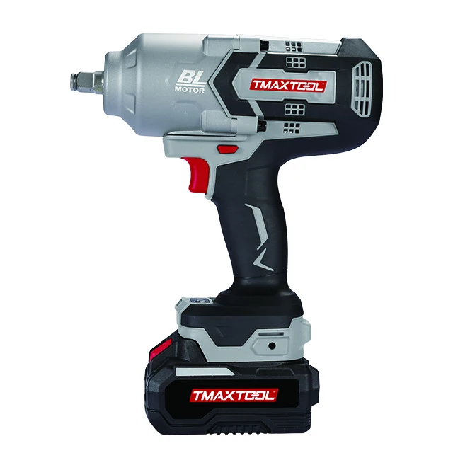 High Torque 1000N.m Spindle With Friction Ring Dismounting Nut 1/2inch Drive Heavy Duty Cordless Impact Wrench