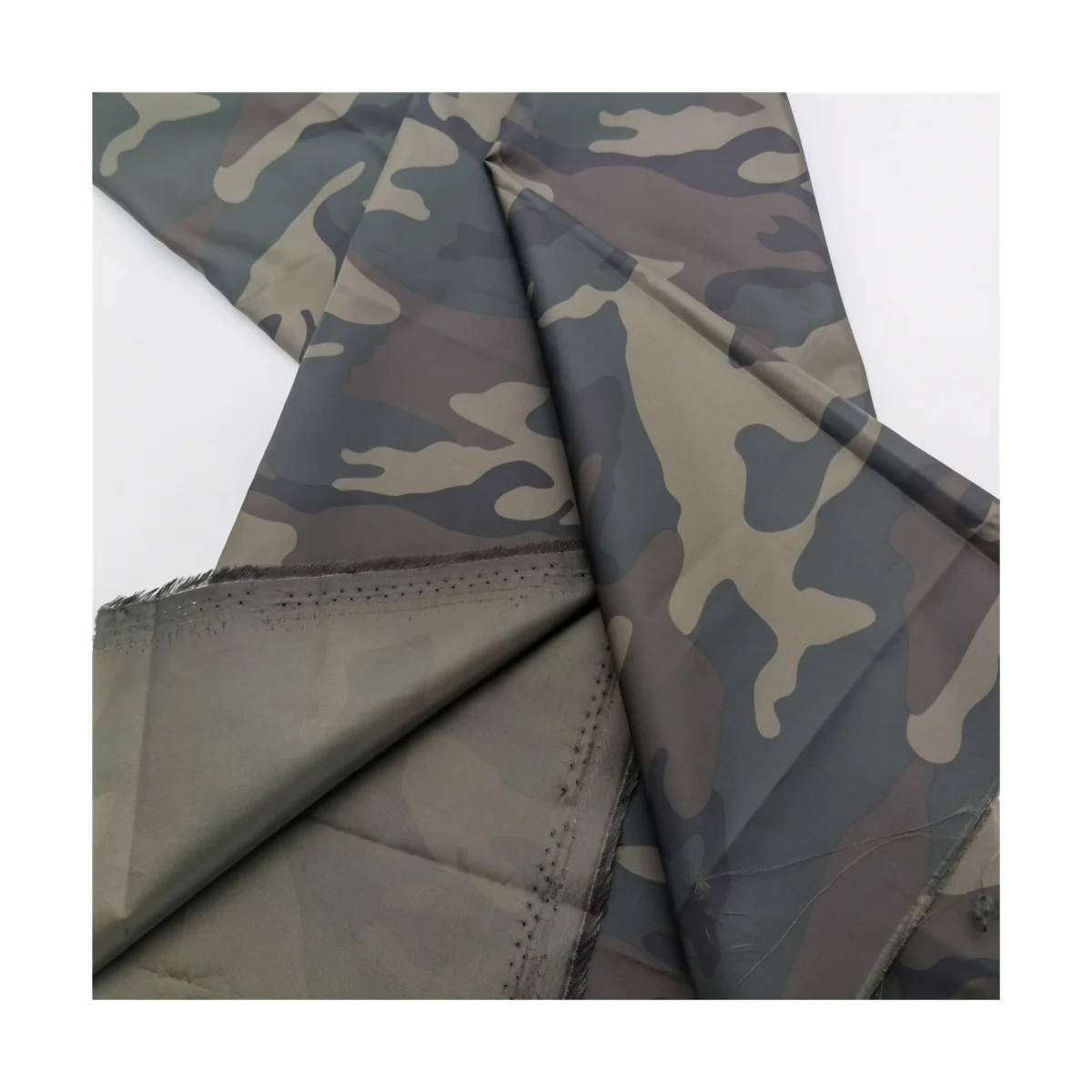 Hot sale waterproof 63D camouflage printed 100% recycled polyester taffeta fabric for lining