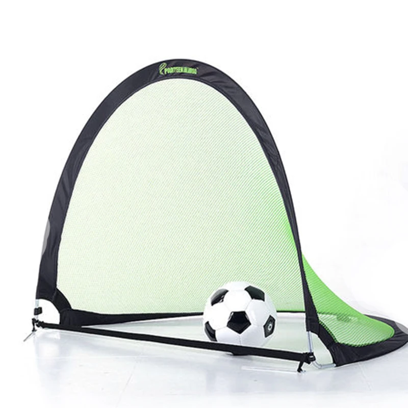 Детская Портативная Складная футбольная сетка футбольное оборудование из стекловолокна Профессиональная
