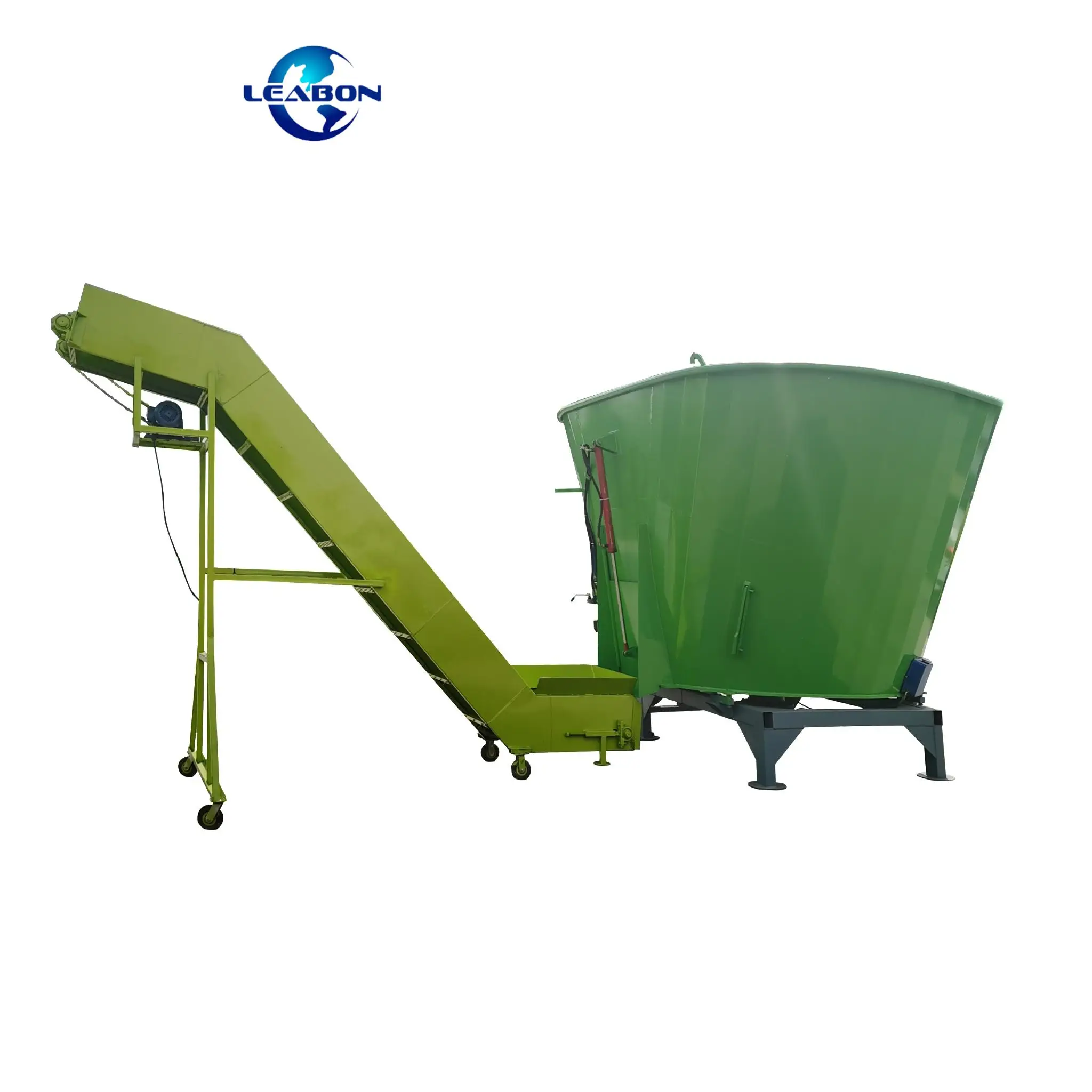 CE Professional Animal Feed Mixing Equipment 3CBM Horizontal TMR Feed Mixer Machine