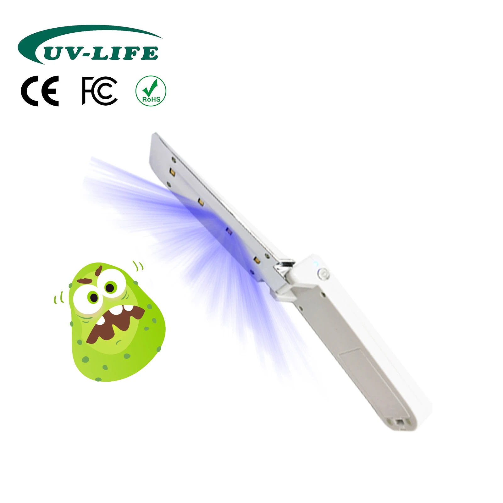 New disinfection equipment handheld bathroom UV disinfector home baby care disinfection supplies UV sterilizer