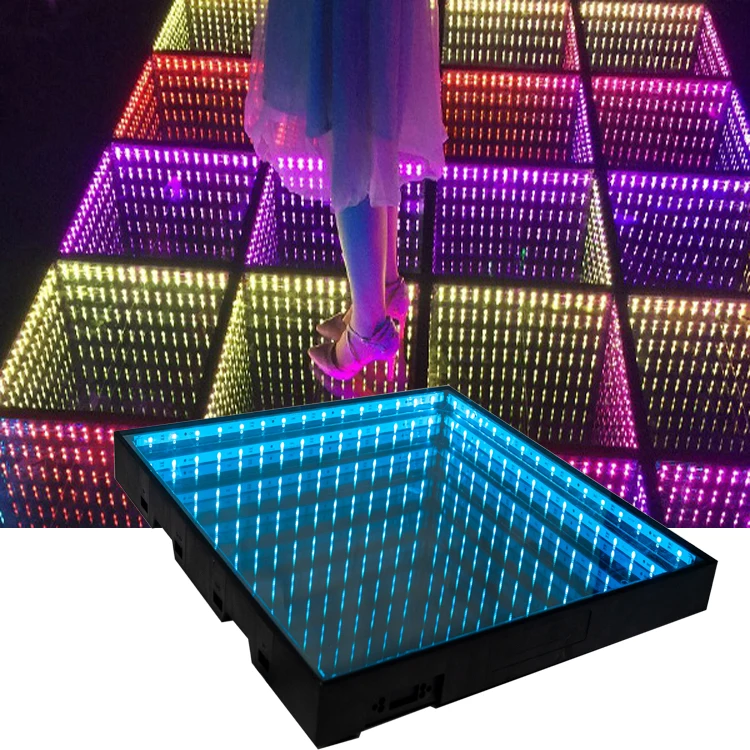 DJ Magnet Wireless Matte Glossy Led Dance Floor RGB Stage Lights