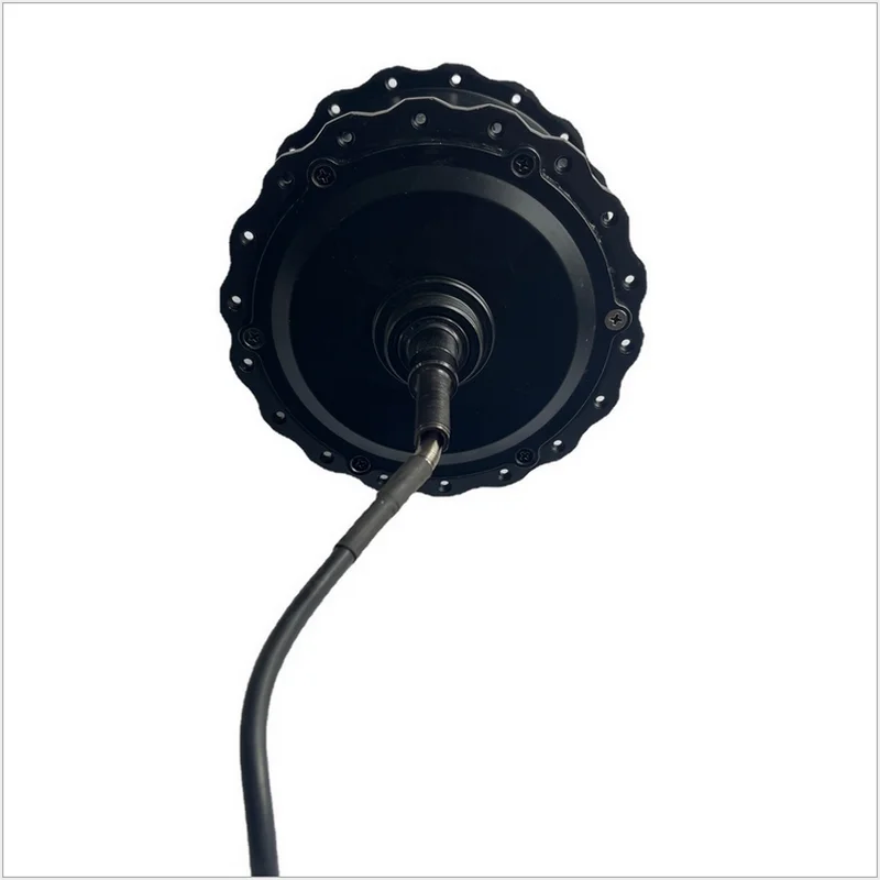 48V60V High Power Brushless Toothed Bicycle Motor Snowmobile Spoke Motor Mountain Bike Motorcycle