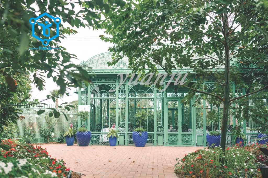 Outdoor Large Wrought Iron Garden Gazebo Metal Garden Pavilion for Sale