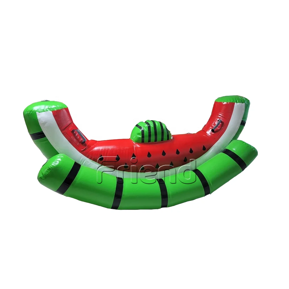 Inflatable Banana Seesaw Air Tight Pirate Rocking Boat Sealed Viking Ship  Airbounce For Kids Children