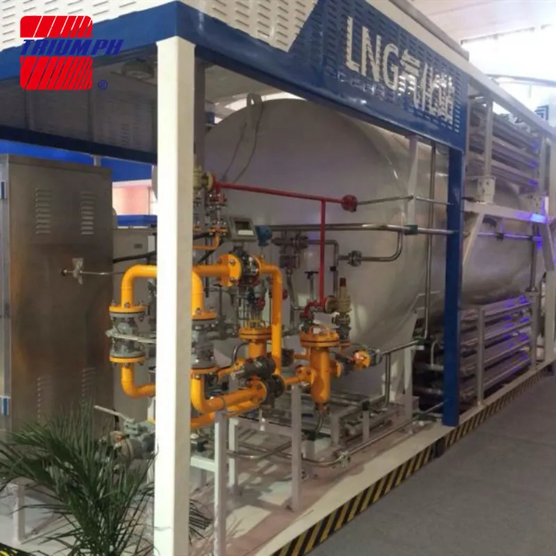 LNG gasification&pressure regulating&metering skid