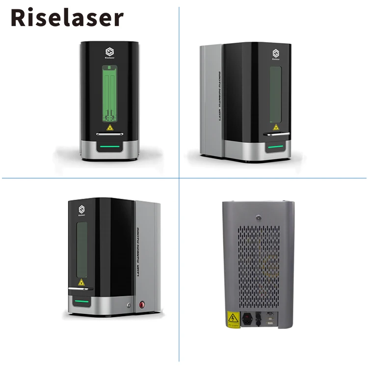 Enclosed Desktop Mini Portable Laser Marker 20w Metal Jewelry Fiber Laser Marking Engraving Machine