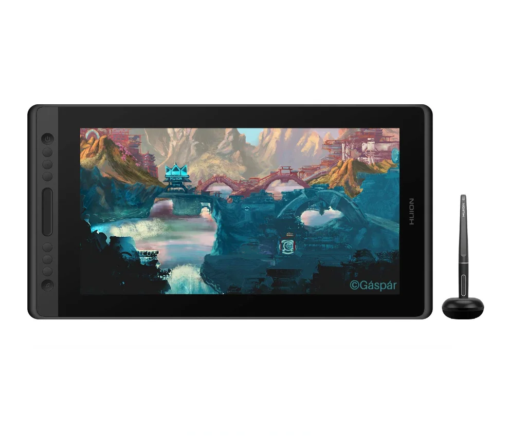 Планшет для рисования HUION Kamvas Pro 16 Premium 15,6 sRGB, 140% дюйма
