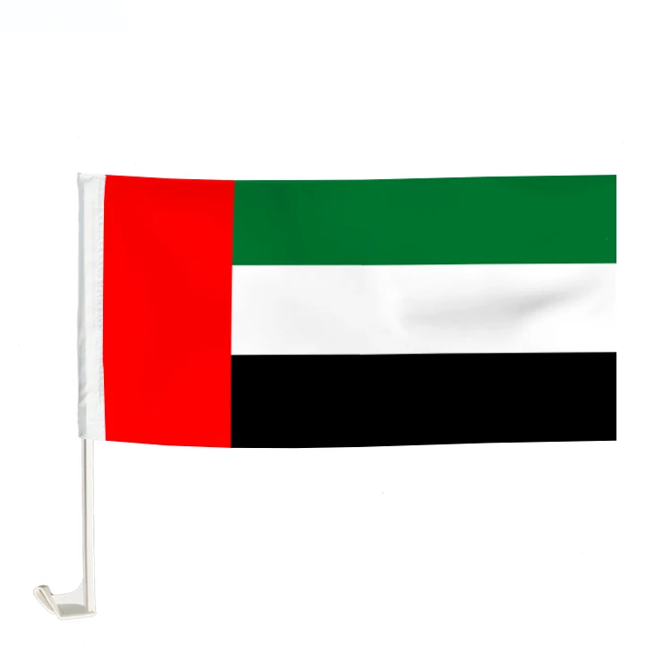 Strong Fabric Good Sewing United Arab Emirates All Countries High Quality Car Flag