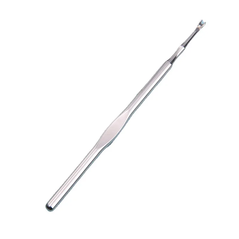 Best quality stainless steel cuticle nail pushers for remover gel polish dead skin