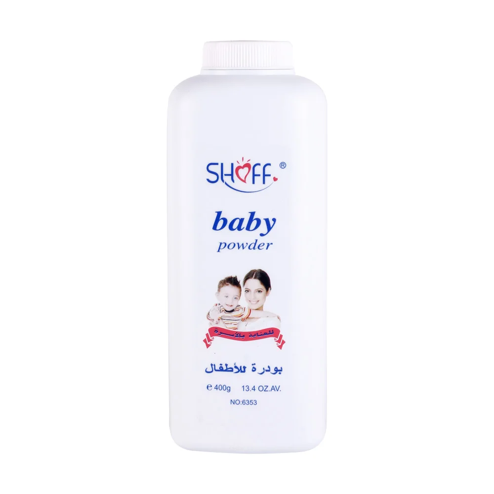 
Оптовая продажа, 400 г, колючий органический Бесплатный ароматизатор, Белый детский порошок в бутылках 