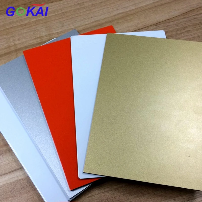 Wholesale cheap price Acp Aluminium Composite Panel Metal Plastic Bond Sheet Aluminium Mirror Metal Wall Cladding Profiles